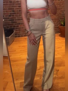 Aritzia Beige Women's Trousers